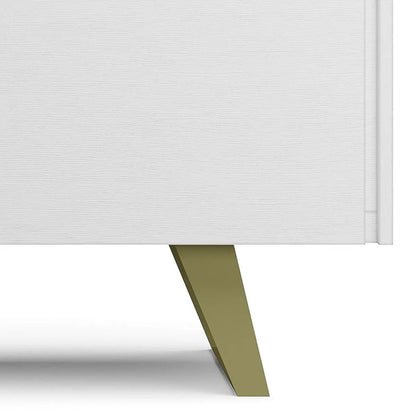 Lowry Handcrafted TV Media Stand With Doors