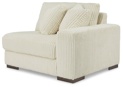 Lindyn Sectional Sofa with Cord Upholstery