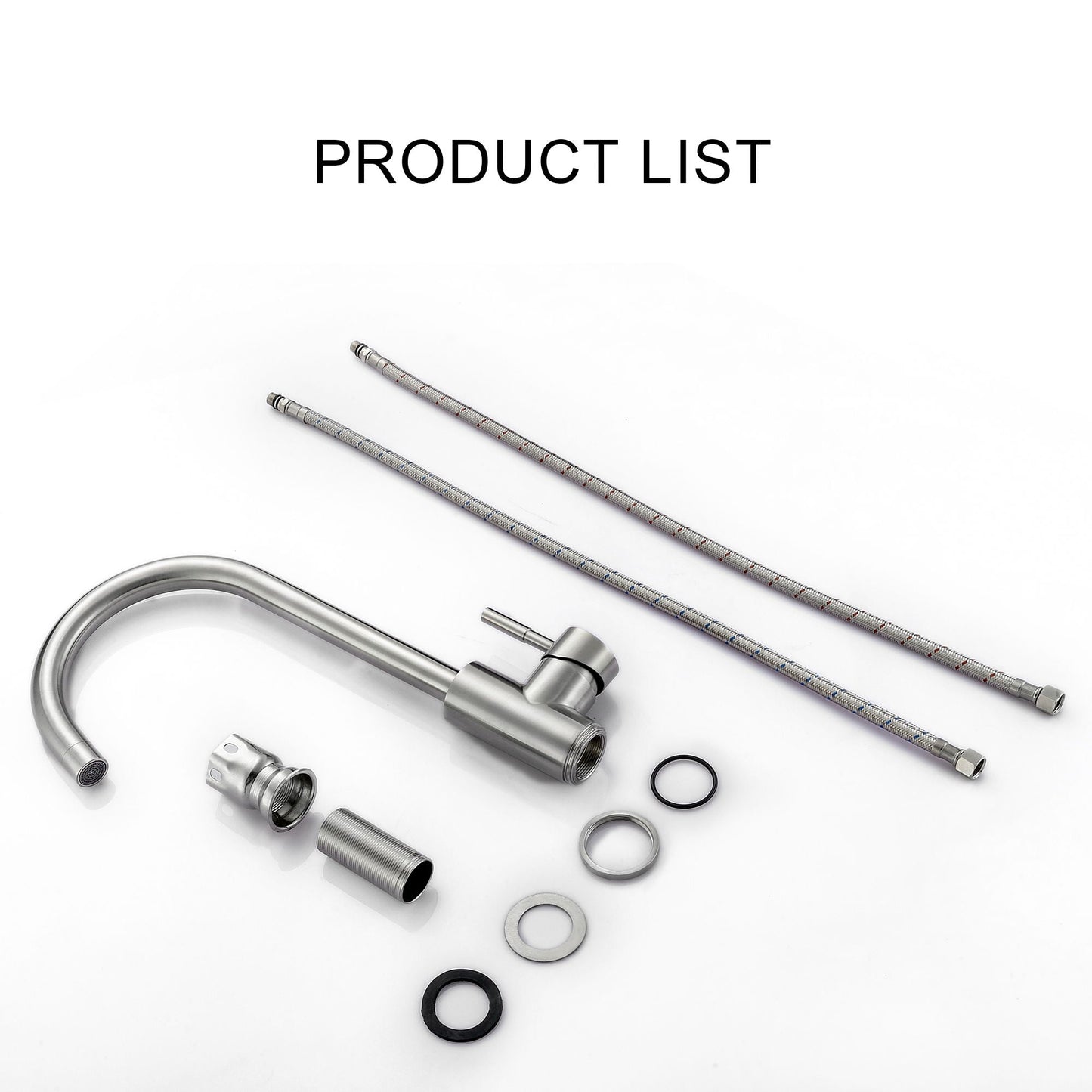 Modern Kitchen Sink Faucet with Single Handle