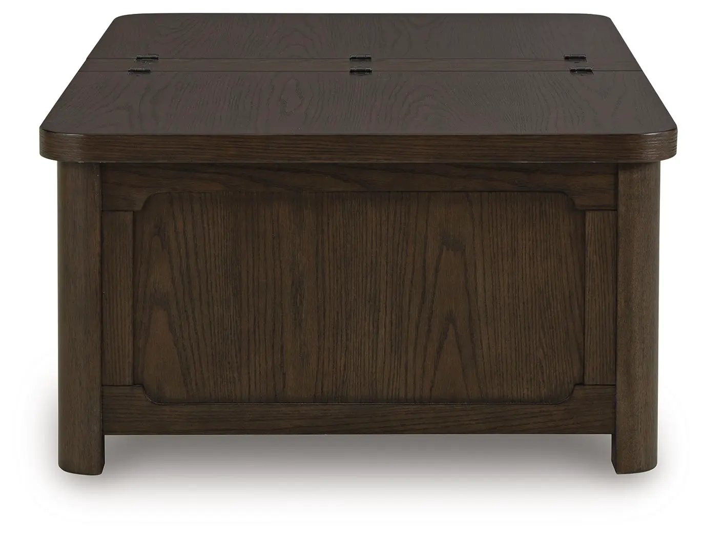 Breckington Cocktail Table with Storage dark brown wood Unique Piece Furniture on Tampa Home & Garden Store
