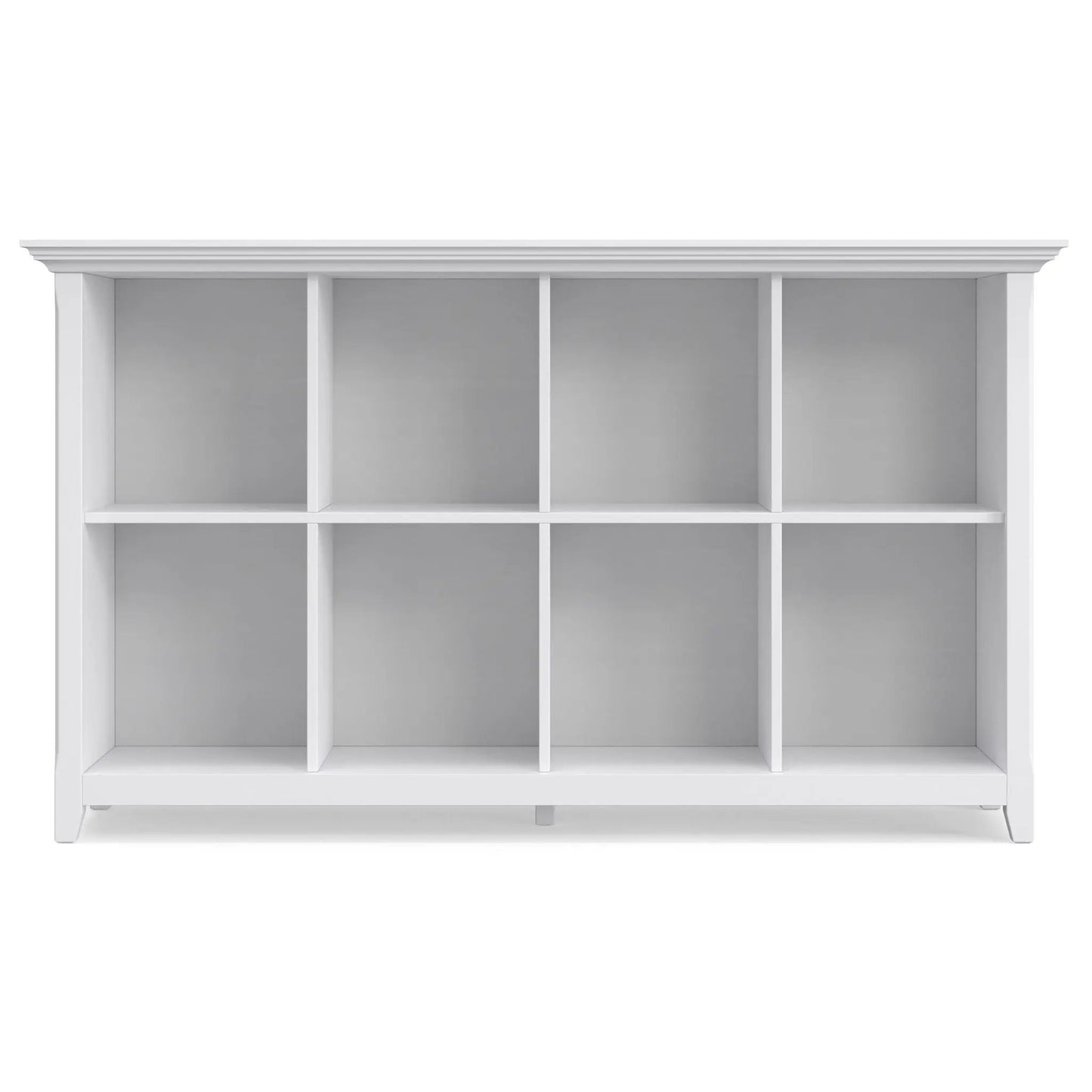 Amherst cube storage bookcase white finish, cube organizers by Unique Piece Furniture on Tampa Home & Garden Store