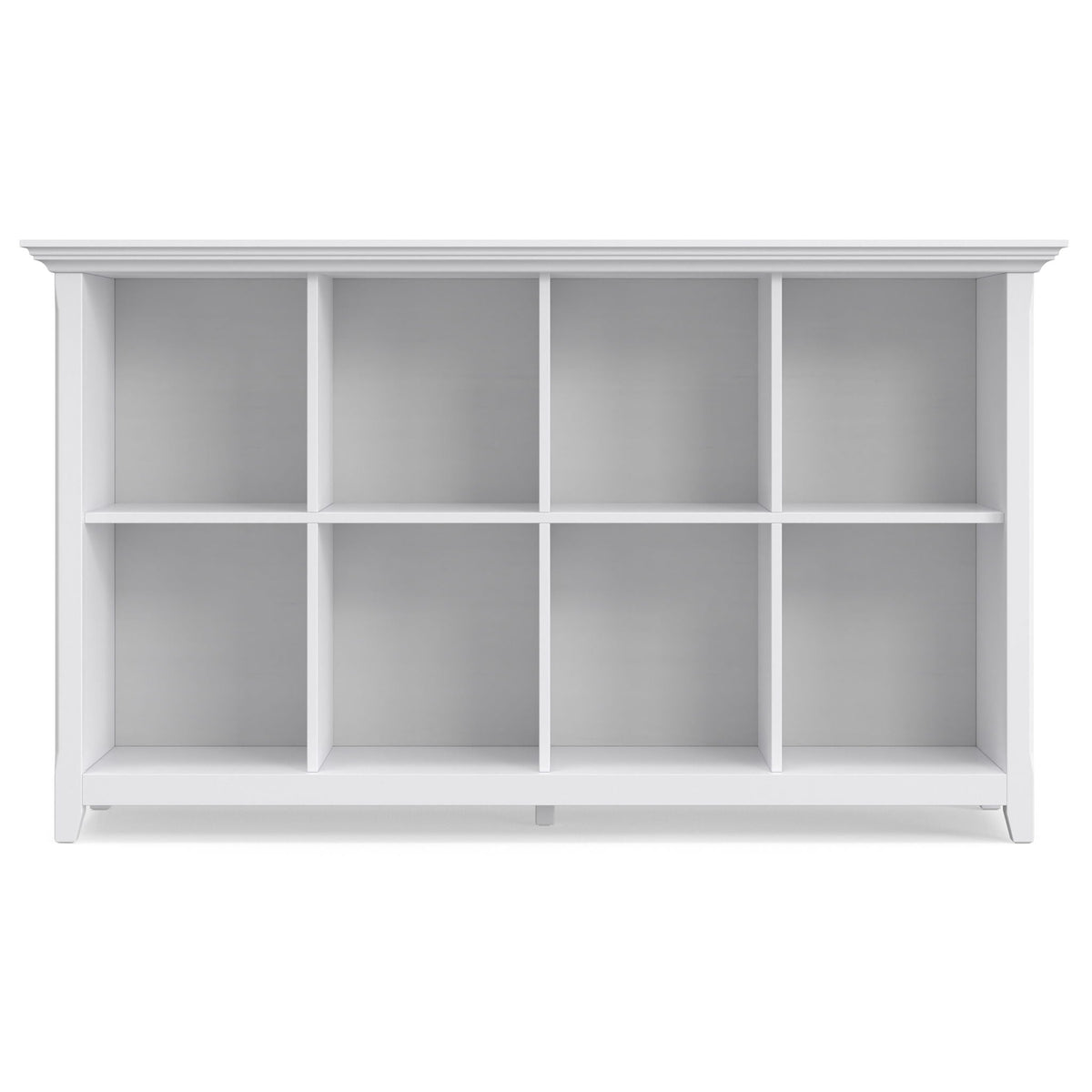 Amherst Cube Storage Bookcase white with large cubbies by HouseOfZazla on Tampa Home & Garden Store