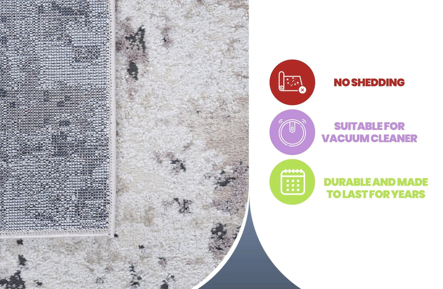 Payas Abstract Area Rug With Neutral Palette