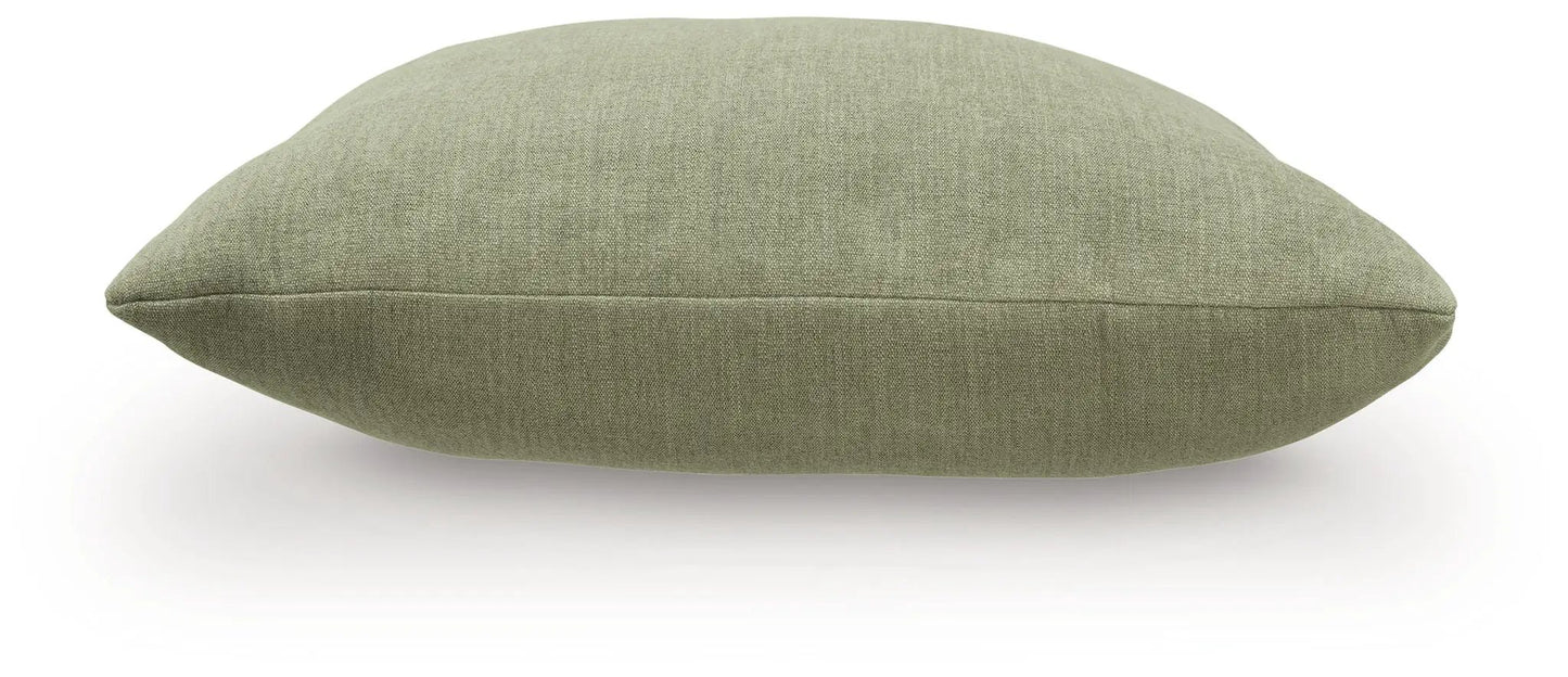 Brockbert throw pillow in sage green linen-textured fabric by Unique Piece Furniture on Tampa Home & Garden Store