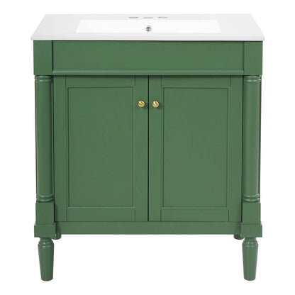 Bathroom Vanity Cabinet With Sink and Soft Close