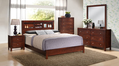 Stylish and Transitional Wooden Bed Frame