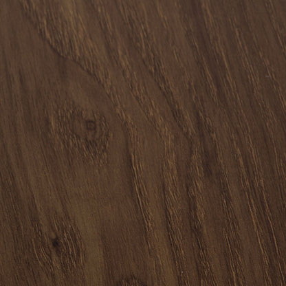 Contemporary dining table wood grain texture in dark brown finish on Tampa Home & Garden Store