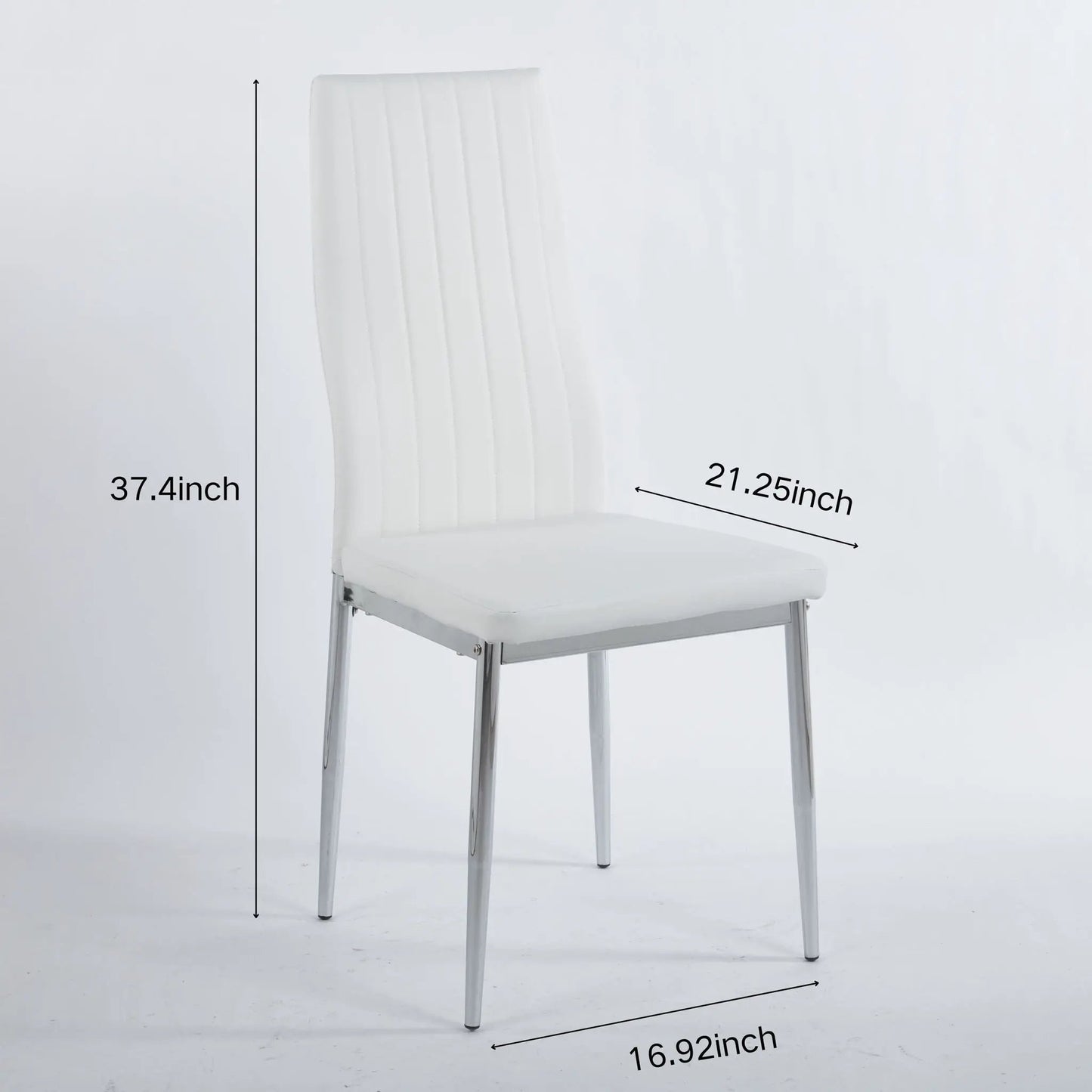 Minimalist Design Dining Chairs Set of 4