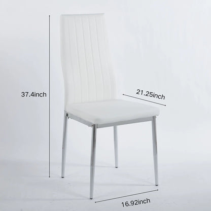 Minimalist Design Dining Chairs Set of 4