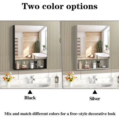 Medicine Cabinet With Mirror for Bathroom