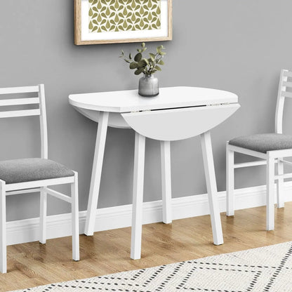 Small Drop Leaf Dining Table Set Contemporary