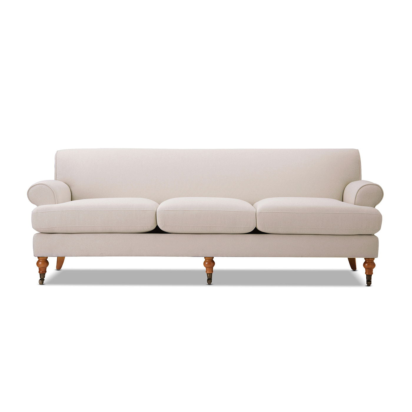 Modern Alana Lawson and Three Cushion Sofa