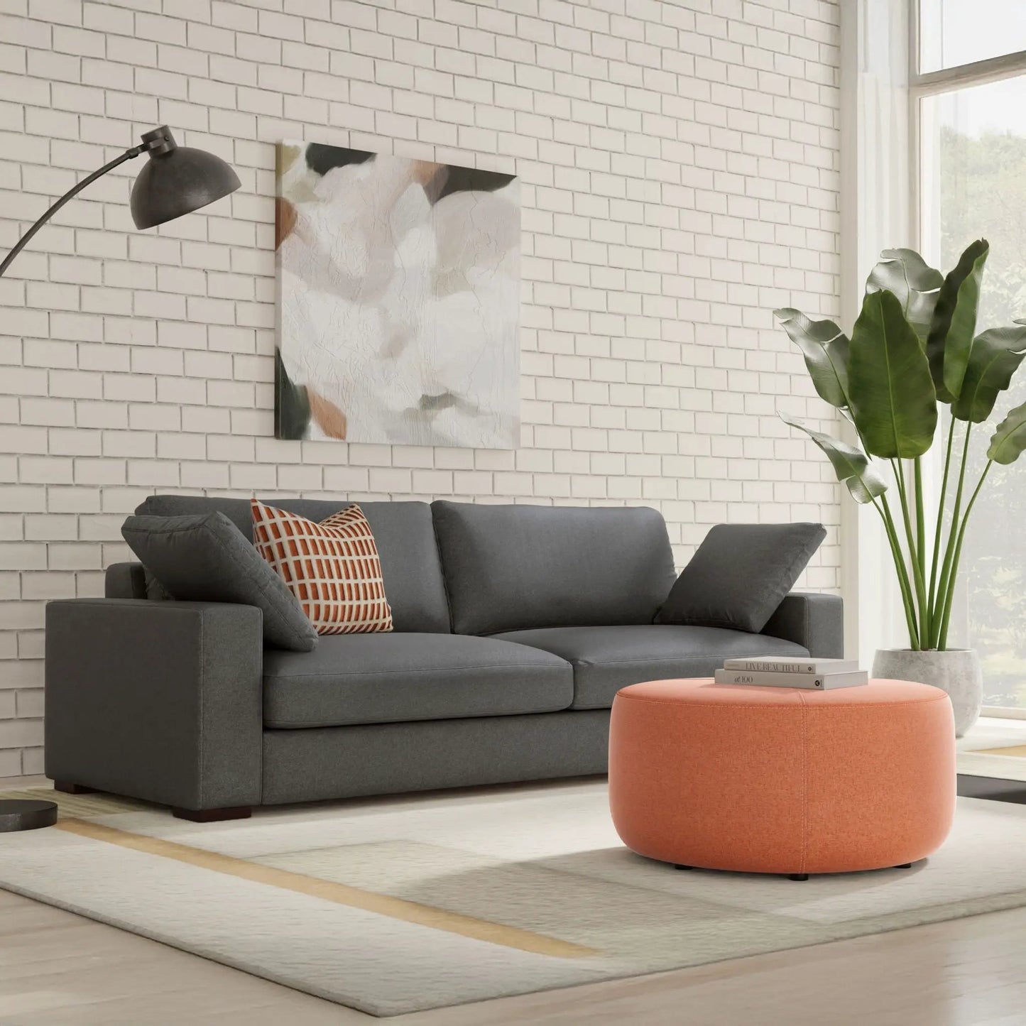 Charlie Deep Seater Sofa With Plush Seats