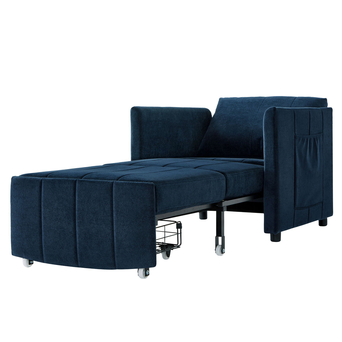 Convertible Sleeper Sofa and Storage Pockets