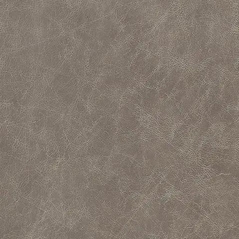 Amuleto Sectional stationary leather upholstery in taupe brown close-up texture on Tampa Home & Garden Store