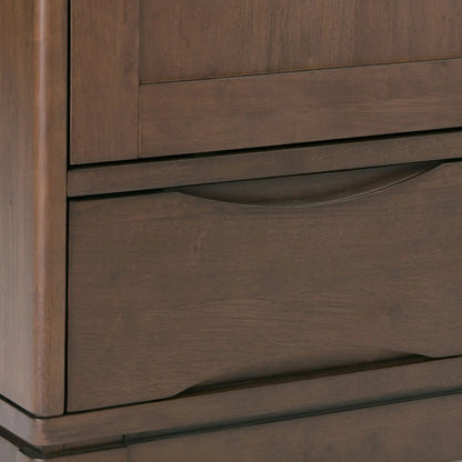 Harper Handcrafted Rubberwood Storage Cabinet