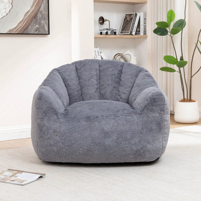 Beanbag Chair with Armrests High Density Foam