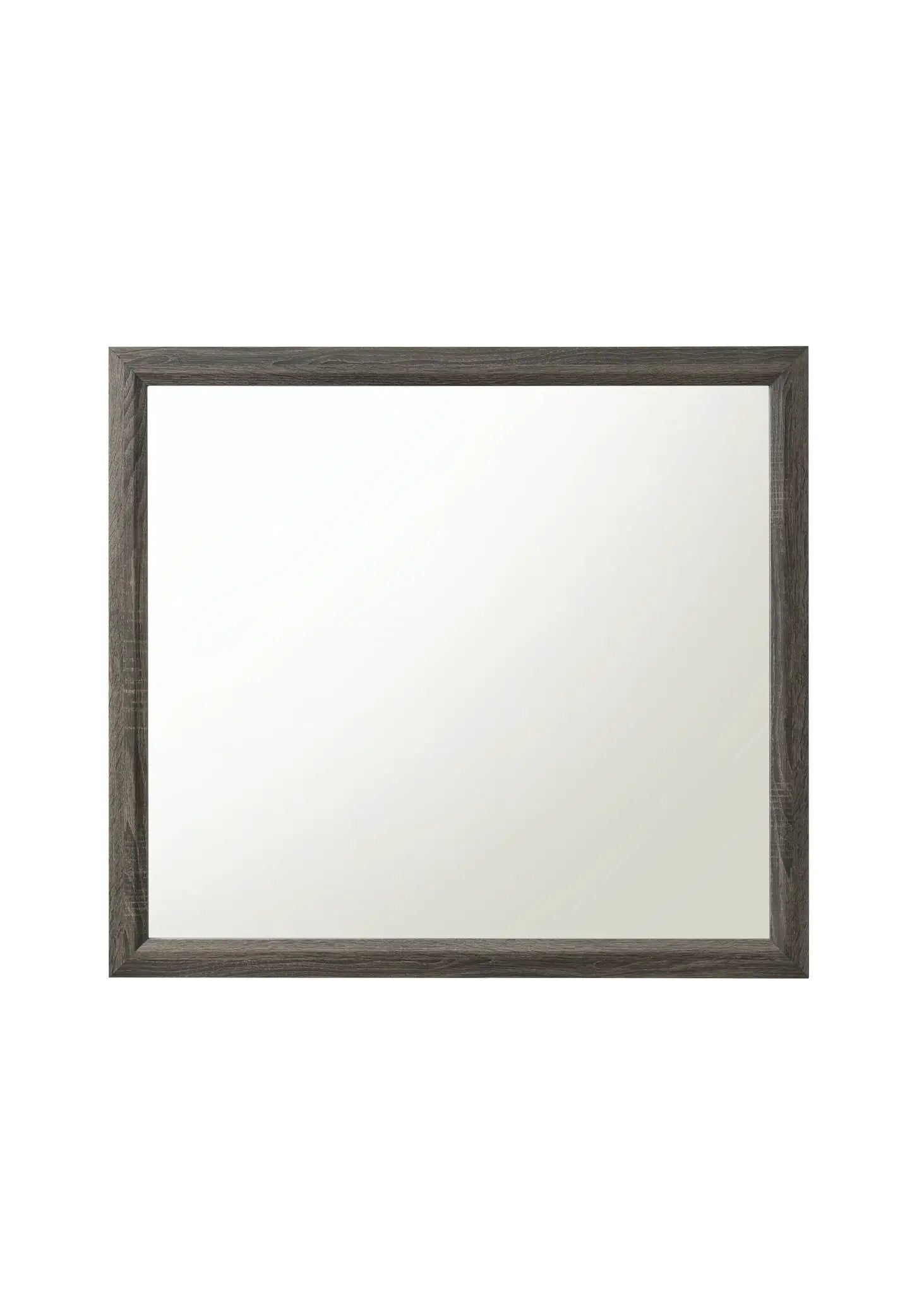 Valdemar weathered gray mirror with wood frame by Unique Piece Furniture on Tampa Home & Garden Store