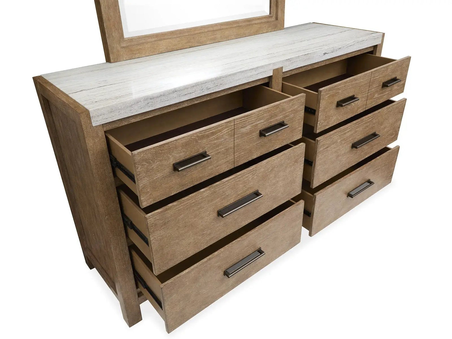 Plum Creek Drawer Dresser in Burnished Finish