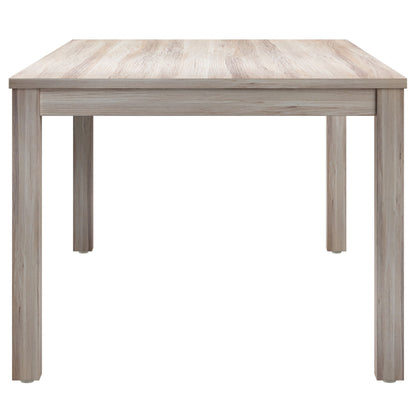 Modern Table Sets beige woodgrain table with compact design and sturdy legs on Tampa Home & Garden Store