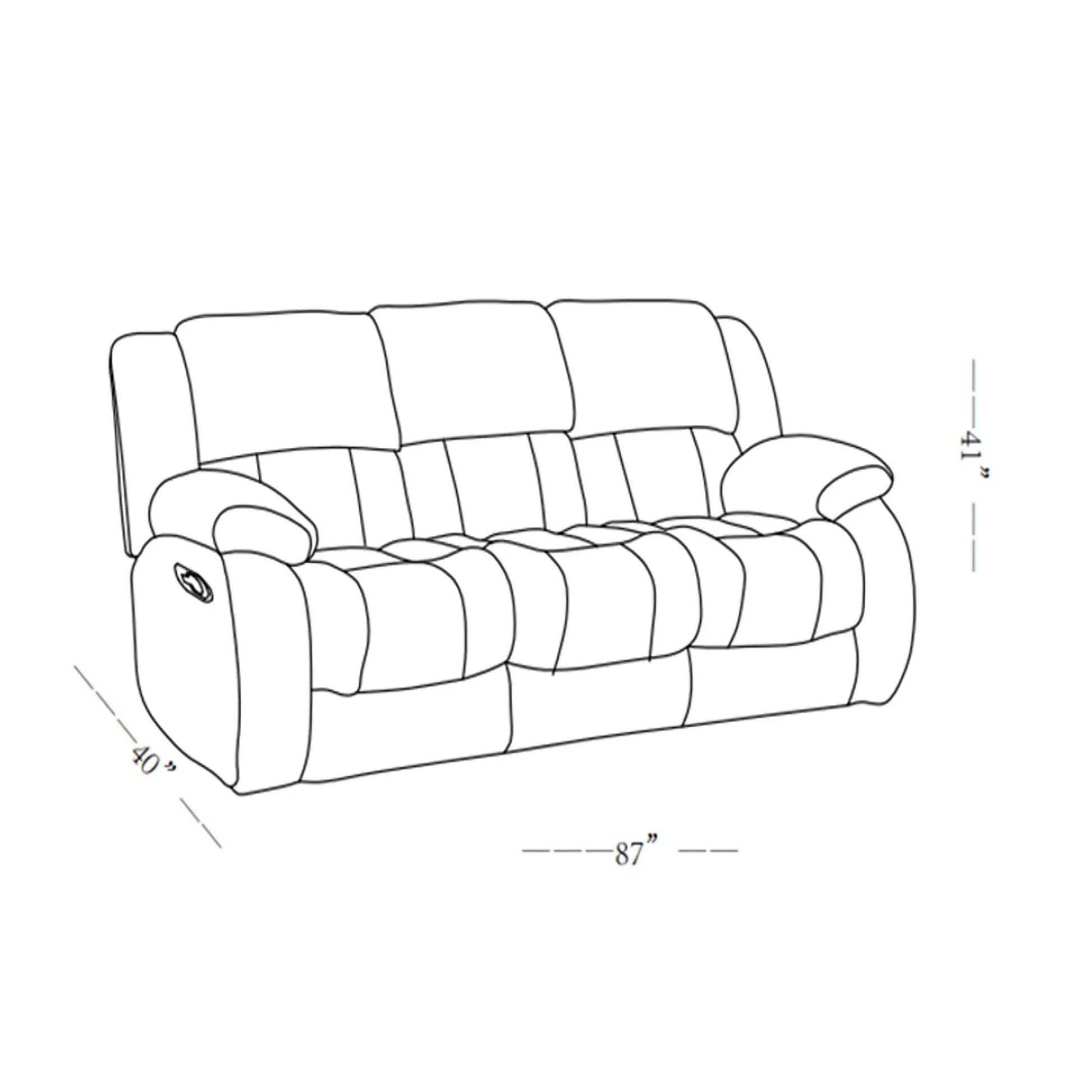 Stonic Design Reclining 3-Piece Living Room Set by Unique Piece Furniture blueprint on Tampa Home & Garden Store