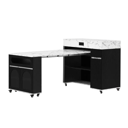 Extendable Dining Table With Folding Top