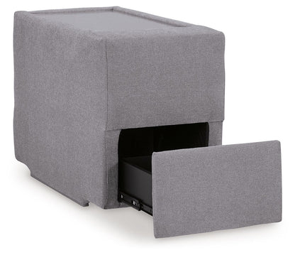 Modmax Sectional in Granite Performance Fabric