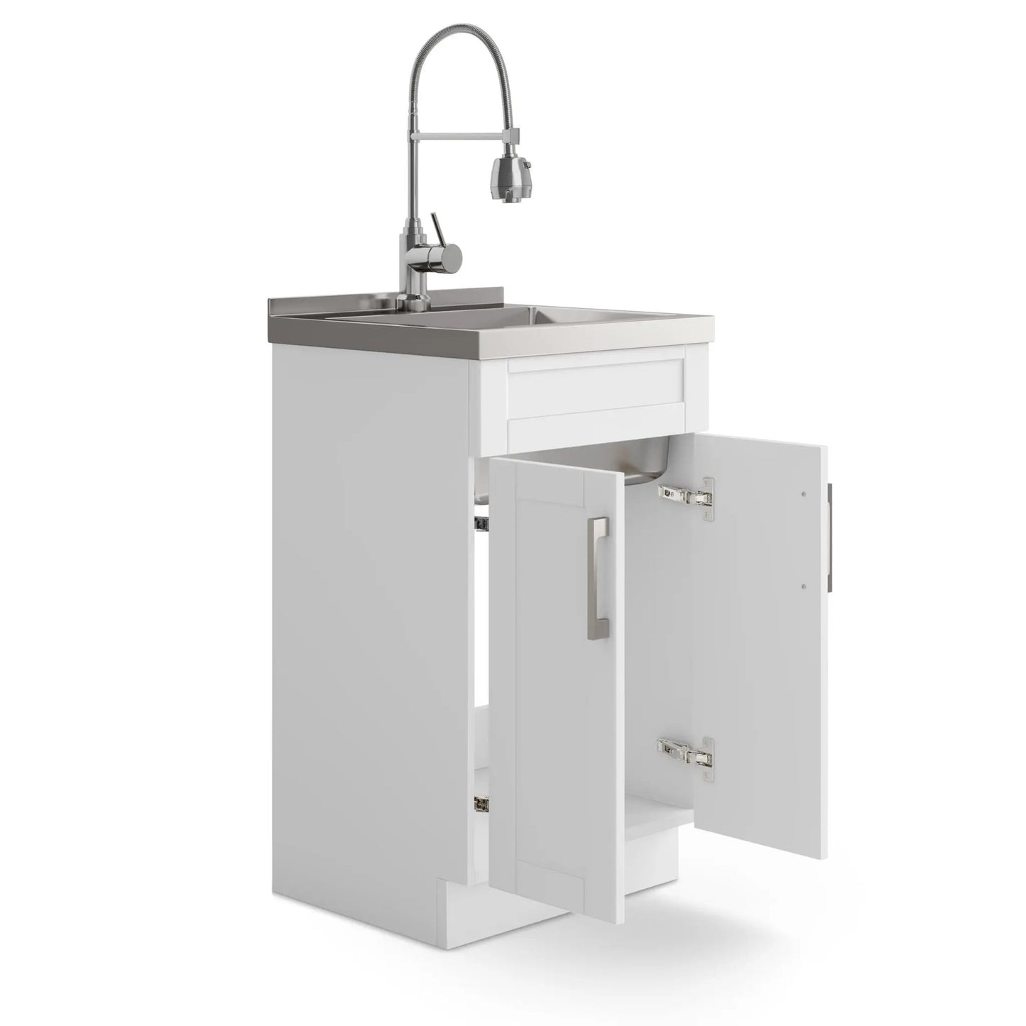 Hennessy Deluxe Laundry Cabinet With Faucet Sink