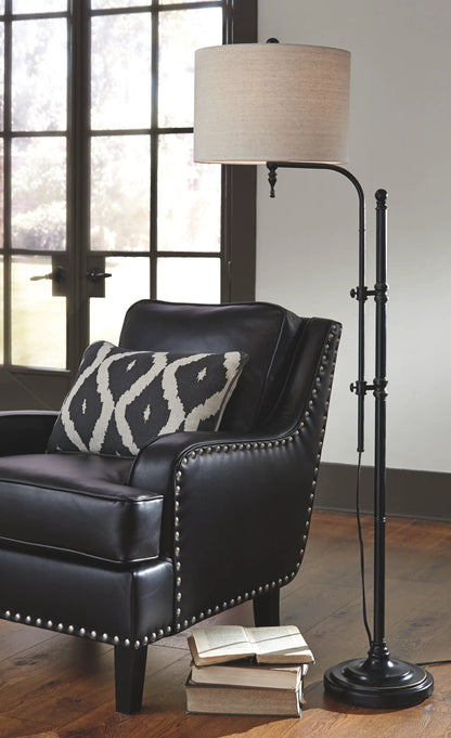 Anemoon Metal Floor Lamp Black With Base