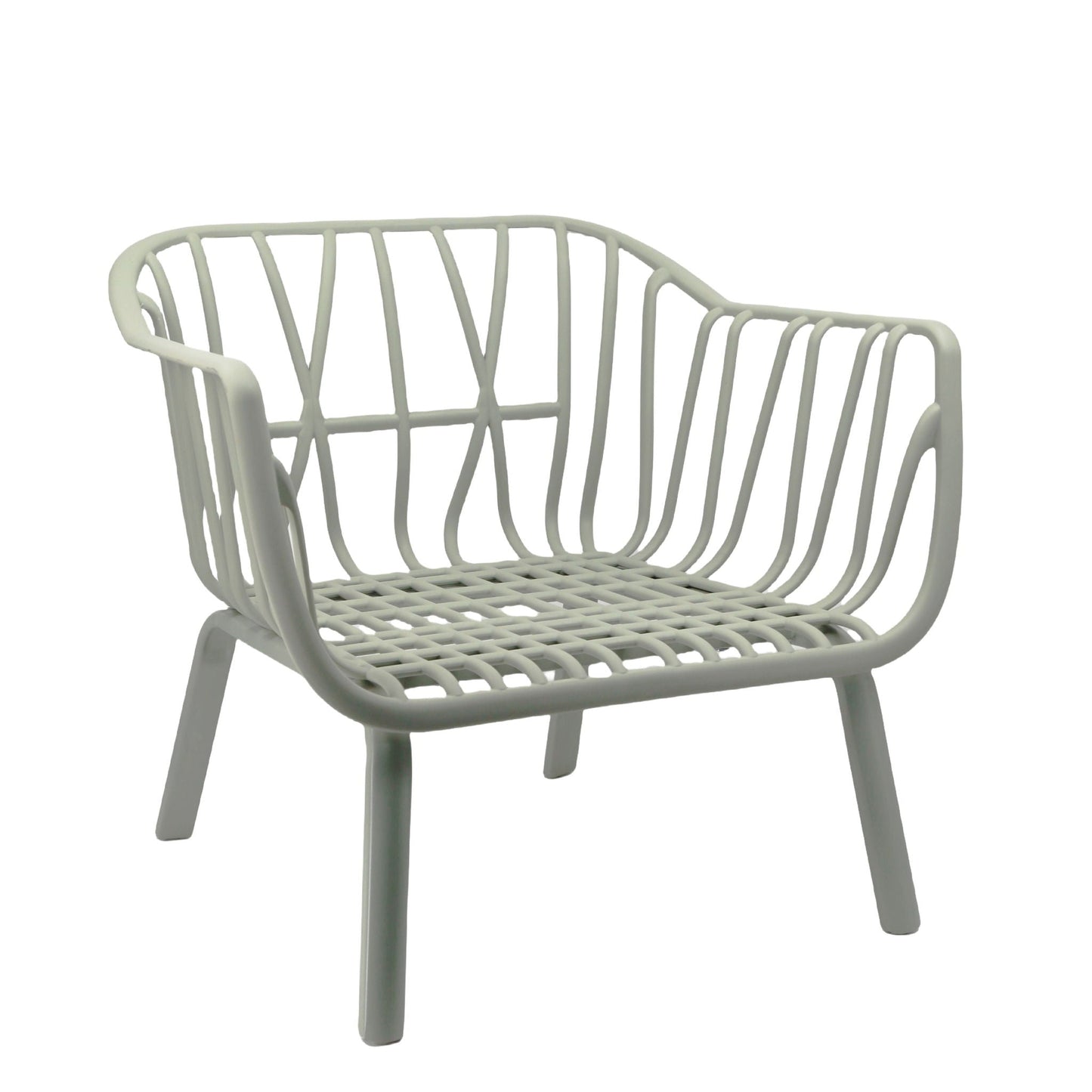 Huron Outdoor Resin Club Chair Set of Two