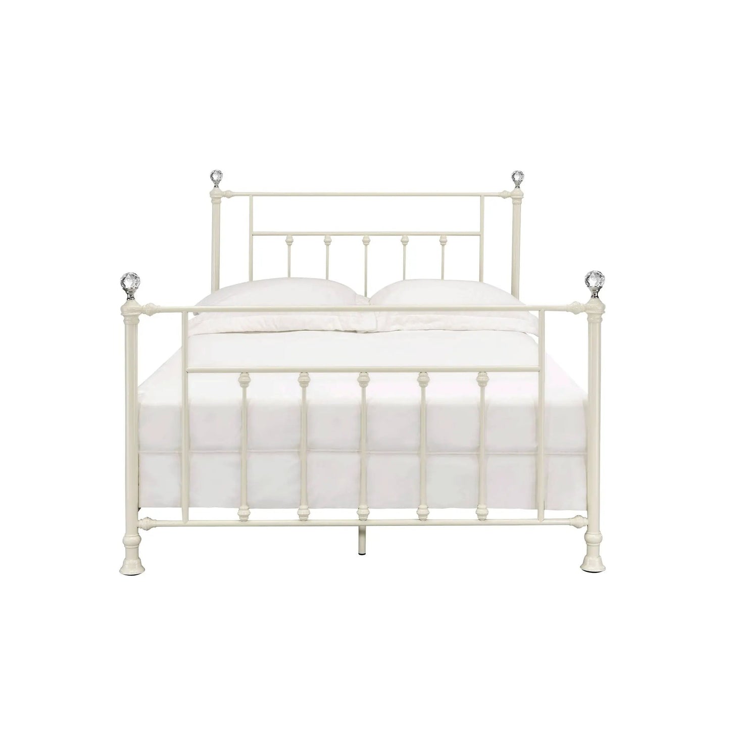 Comet Bed With Elegant Spindle Design and Frame
