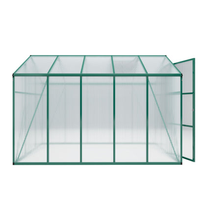 Strong Polycarbonate Walk In Greenhouse and Porch