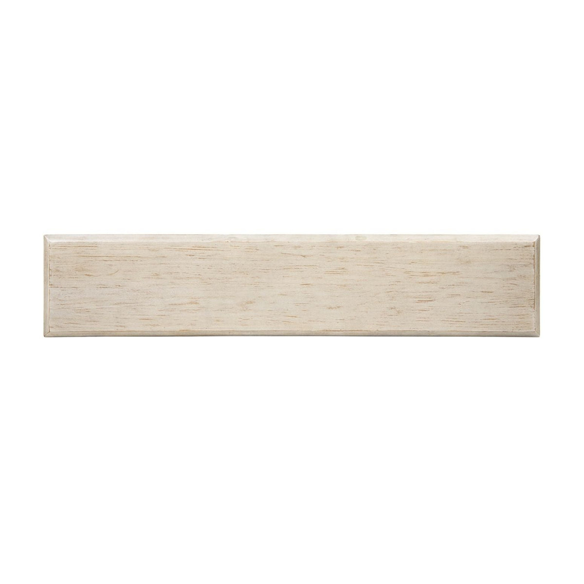Geometric Waterfall Console Table solid wood in whitewash finish on Tampa Home & Garden Store