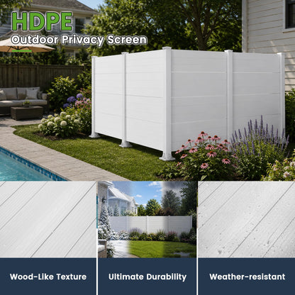 Durable Vinyl Fence and the Outdoor Privacy Screen