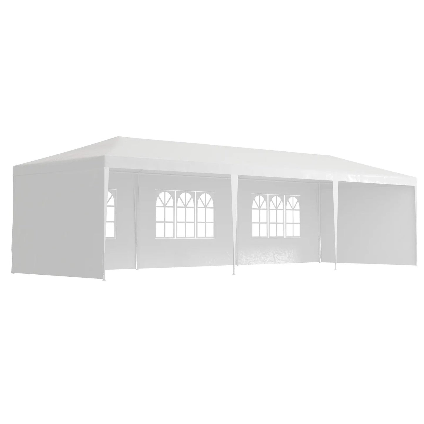 Sturdy 10x30 Outdoor Gazebo and Wedding Canopy