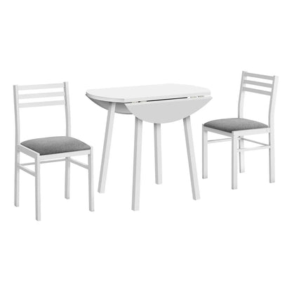Small Drop Leaf Dining Table Set Contemporary