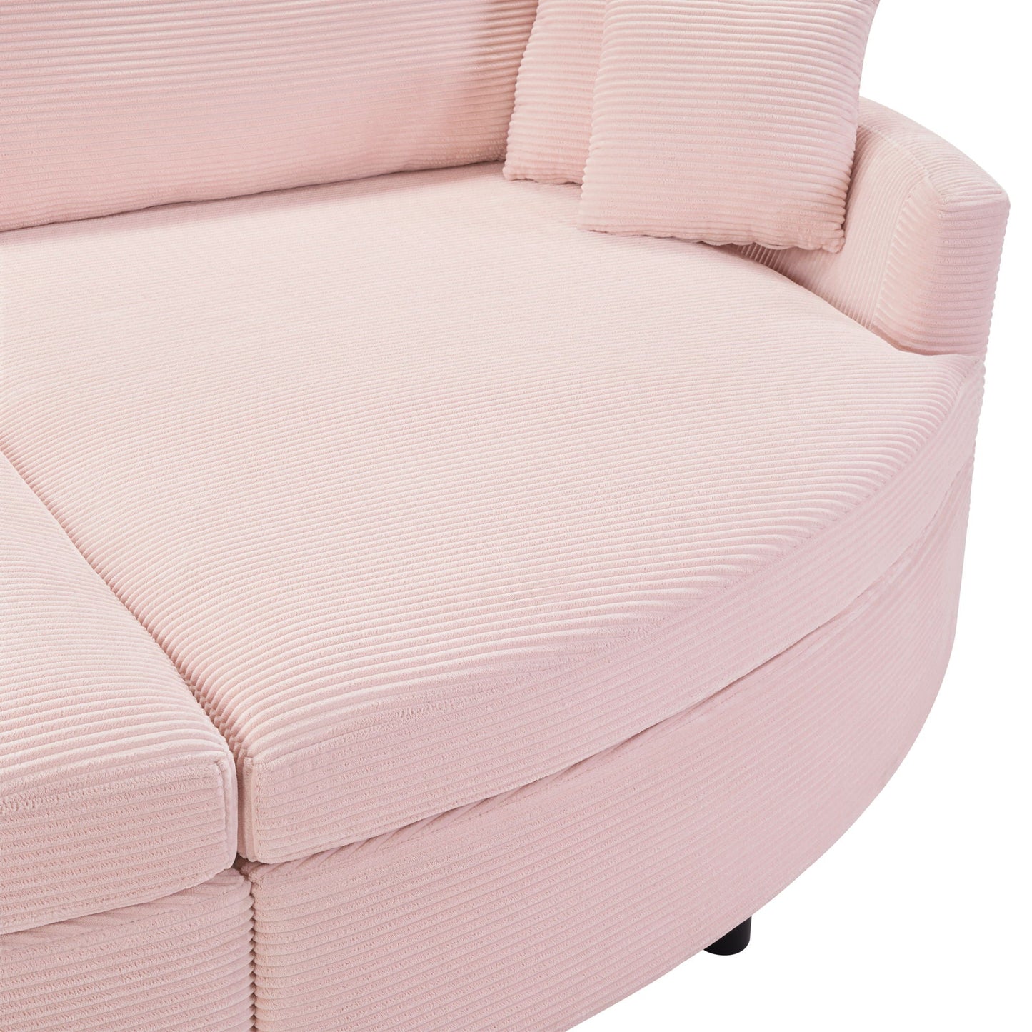 Oversized Double Chaise Sofa With USB Ports
