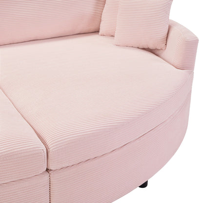 Oversized Double Chaise Sofa With USB Ports