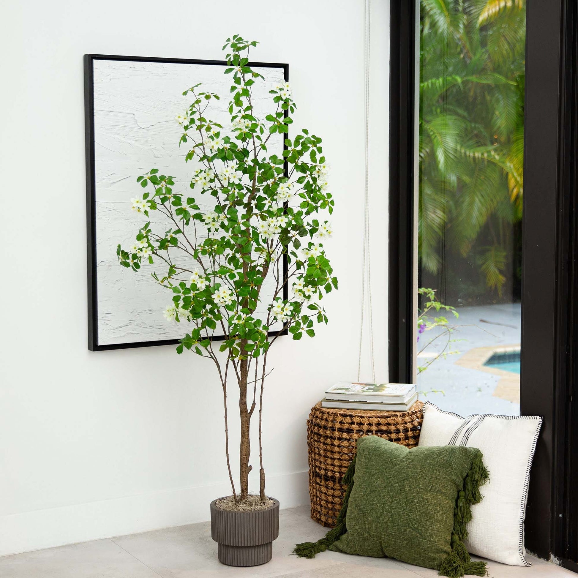 6’ Artificial Dogwood Tree - Tampa Home & Garden Store