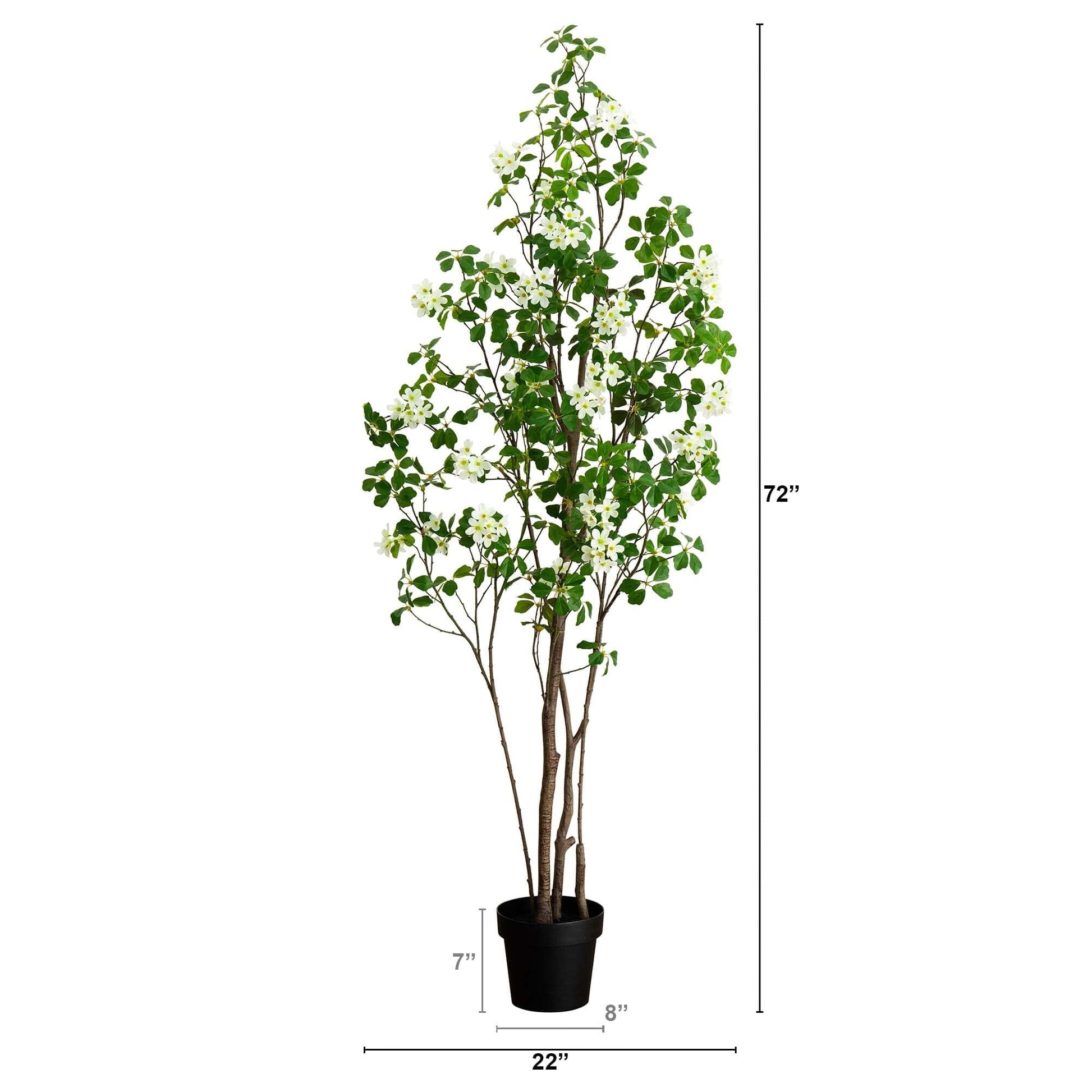 6’ Artificial Dogwood Tree - Tampa Home & Garden Store