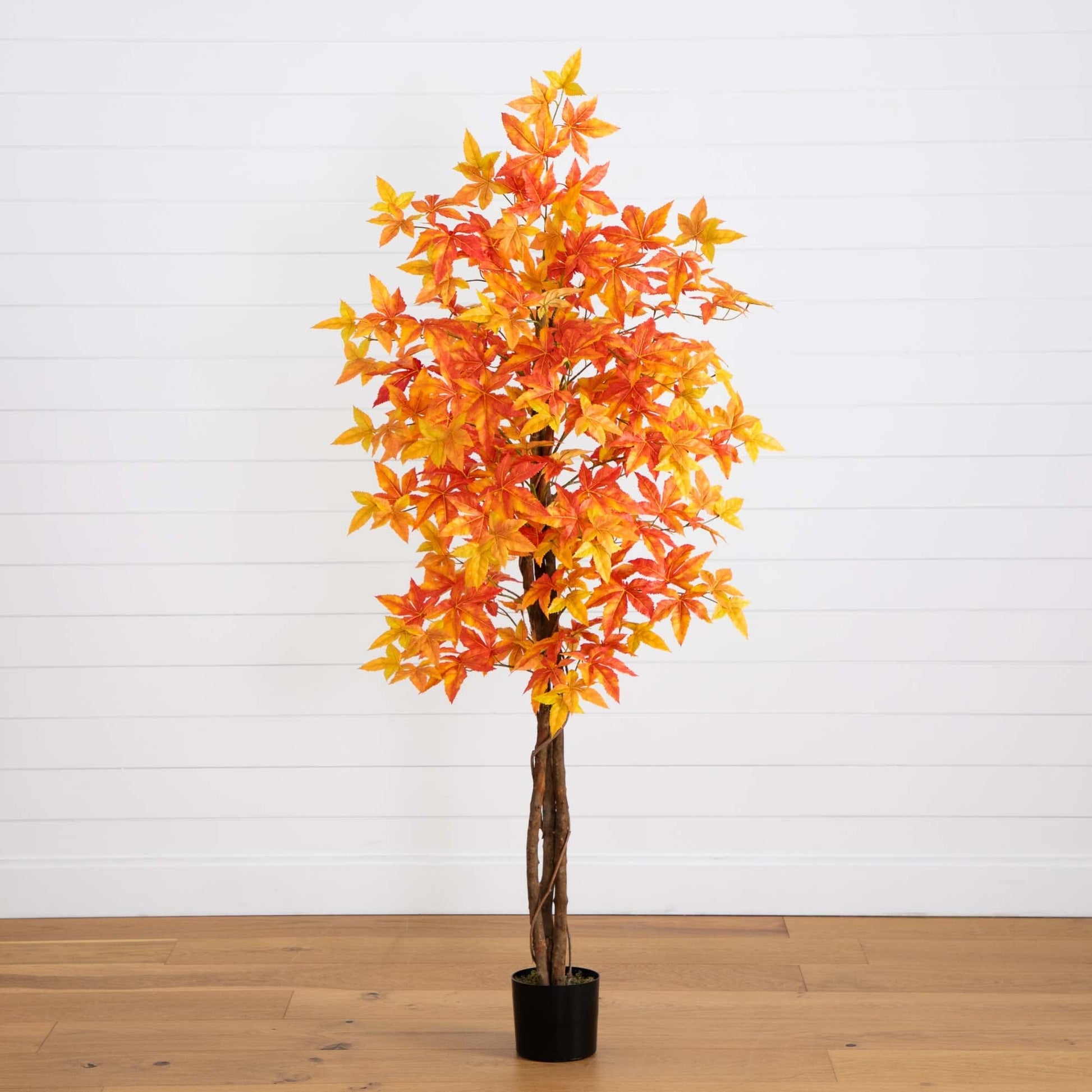 6’ Autumn Deluxe Maple Artificial Fall Tree - Tampa Home & Garden Store