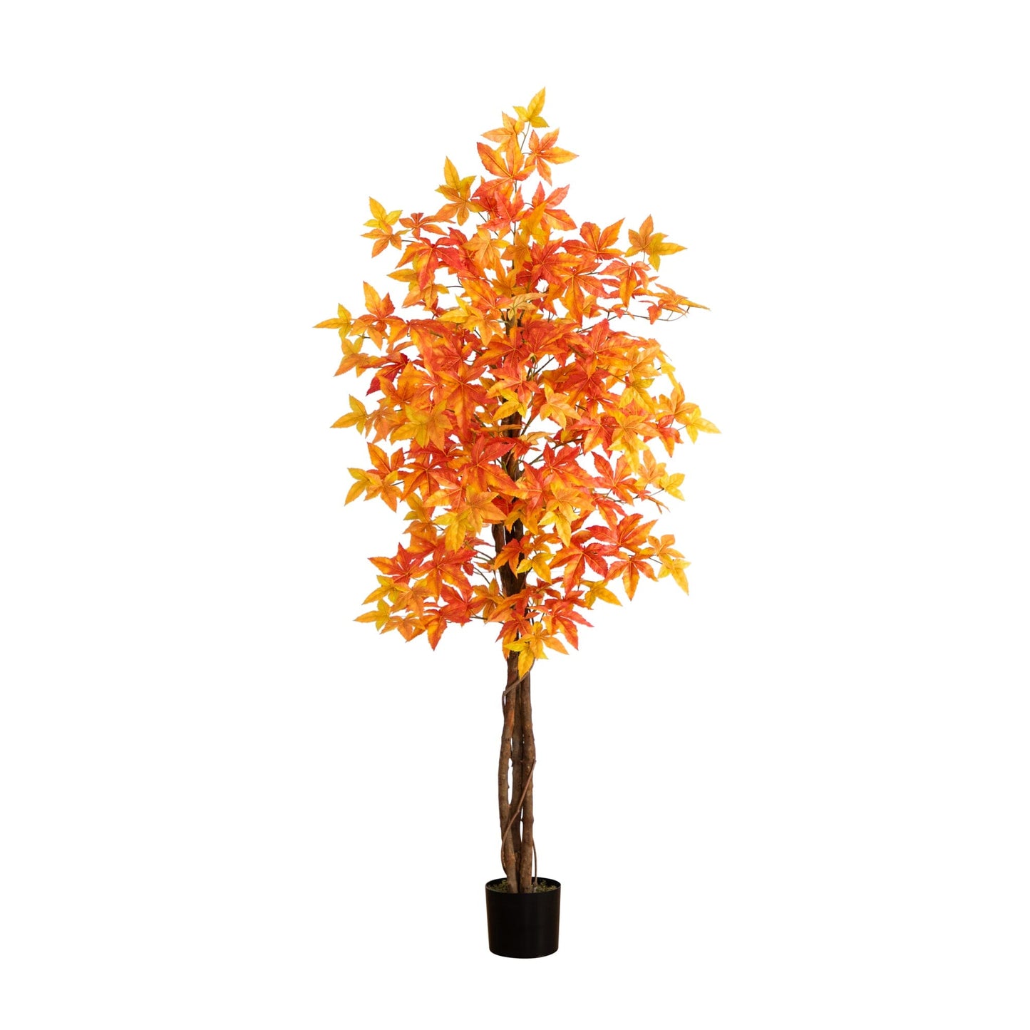 6’ Autumn Deluxe Maple Artificial Fall Tree - Tampa Home & Garden Store