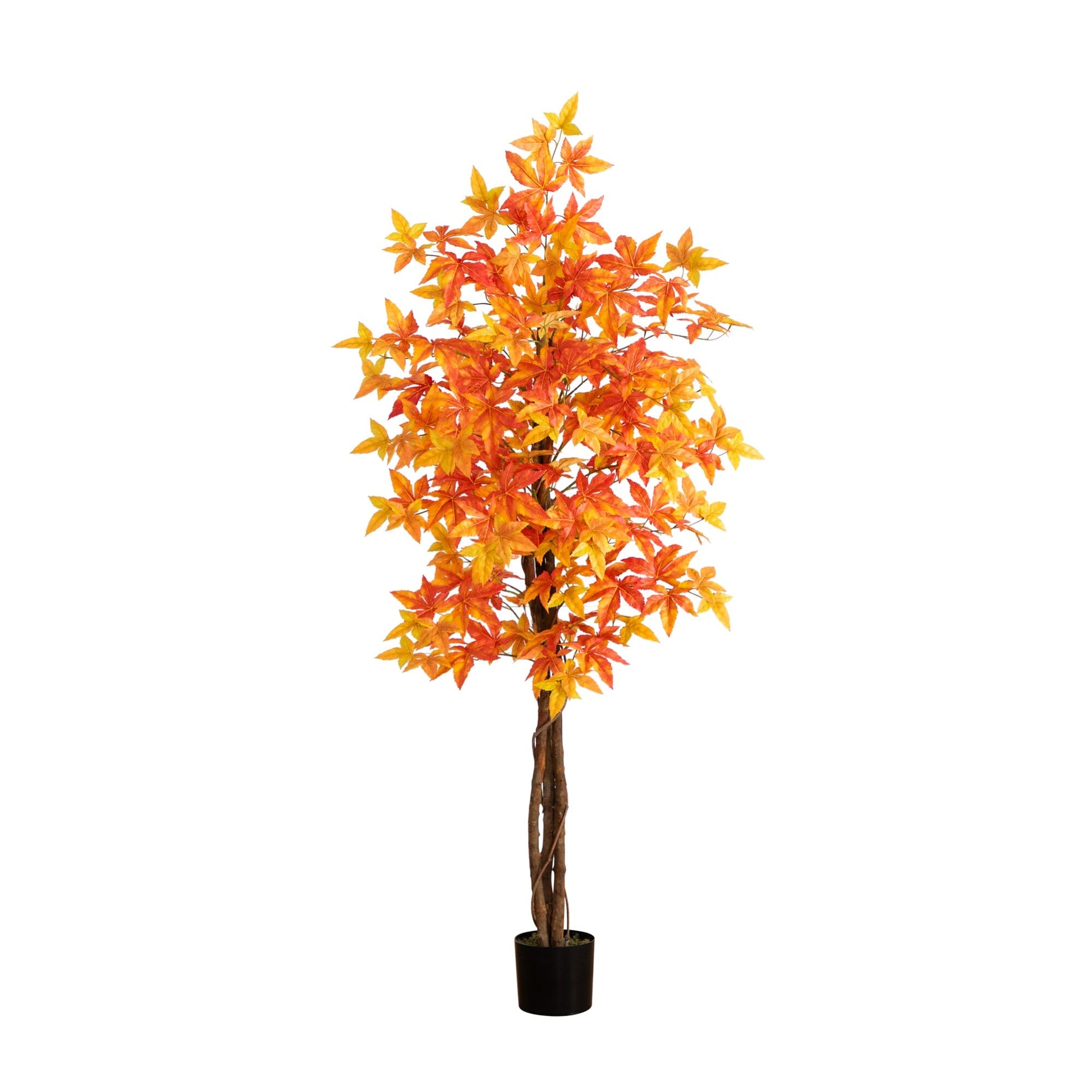 6’ Autumn Deluxe Maple Artificial Fall Tree - Tampa Home & Garden Store