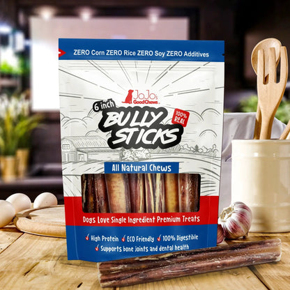 All-Natural Beef Bully Sticks dog treats, 6-inch thick, 3-pack by American Pet Supplies on Tampa Home & Garden Store