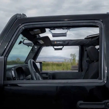 GP-Grip PRO Foldable Handle by GPCA inside Jeep Wrangler JK, black grab bar on rollbar on Tampa Home & Garden Store