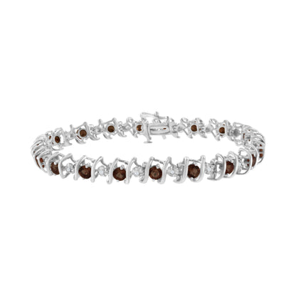 Bracelet .925 Sterling Silver tennis bracelet with blue sapphire and 4 cttw diamonds, Bids.com on Tampa Home & Garden Store