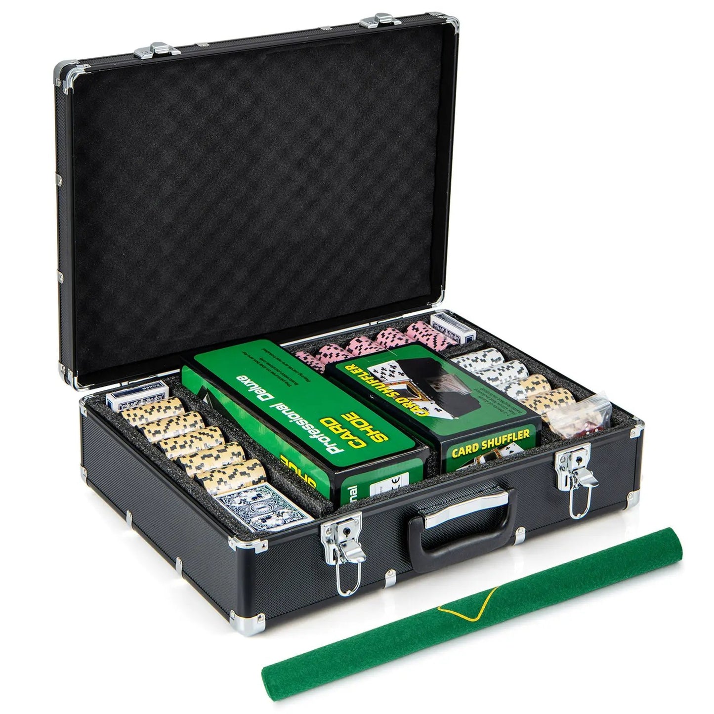 600 Piece Poker Chip Set With 14g Claytec Chips