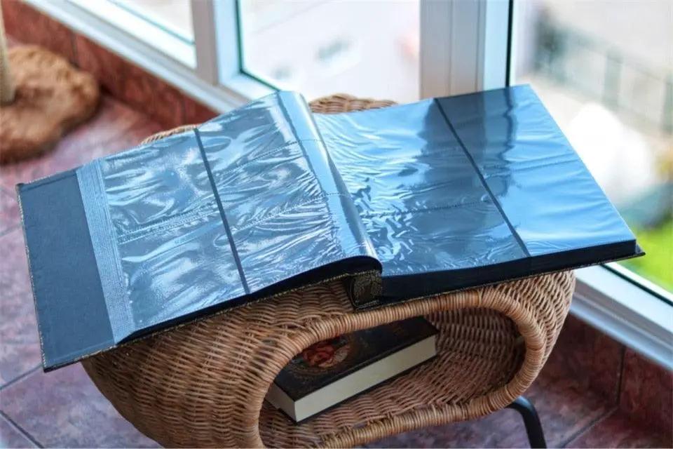 600 Pockets 6 Inch Interleaf Album PU Leather