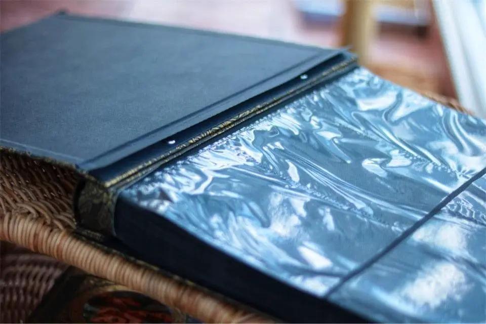 600 Pockets 6 Inch Interleaf Album PU Leather