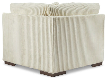 Lindyn Sectional Sofa with Cord Upholstery
